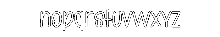 Seamless Pattern Font LOWERCASE