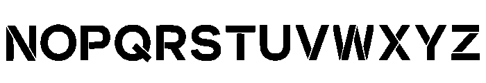 Seance Regular Font UPPERCASE