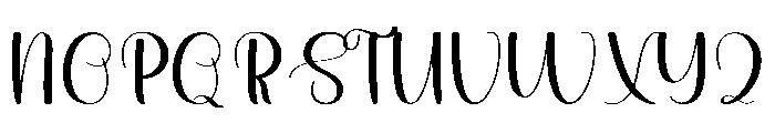 Seasalt Font UPPERCASE