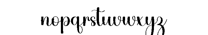 Seasalt Font LOWERCASE