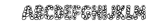 Seaside Pebbles By Sque Regular FONT