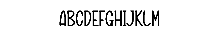 Season Grateful Font UPPERCASE
