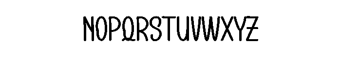 Season Grateful Font LOWERCASE