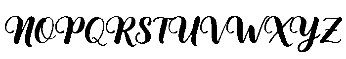 Seasoned Camper Regular Font UPPERCASE
