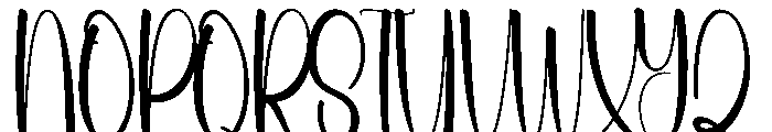 Seathink Font UPPERCASE