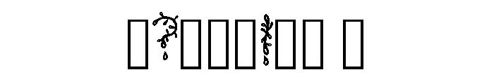Seaweed By Squeeb Creat Regular Font OTHER CHARS