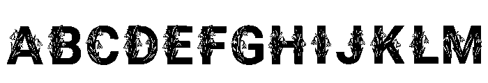 Seaweed_tangled Regular Font UPPERCASE