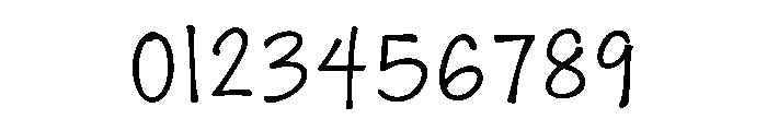 Seclusion Writing Font OTHER CHARS