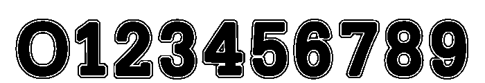 Second Bold Regular Font OTHER CHARS