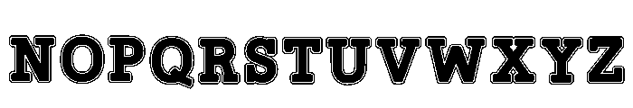 Second Bold Regular Font LOWERCASE