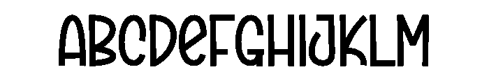 Second Choice Font UPPERCASE
