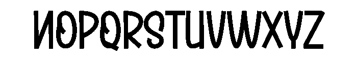 Second Choice Font UPPERCASE