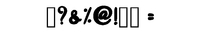 Second Civil Regular Font OTHER CHARS