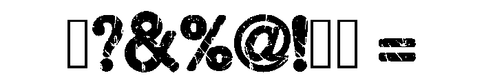 Second Life Regular Font OTHER CHARS