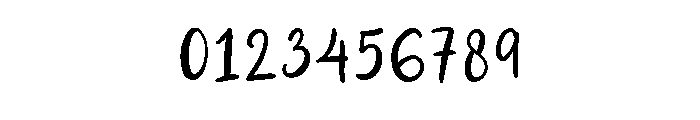 Second Mark Script Regular Font OTHER CHARS