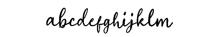 Second Mark Script Regular FONT