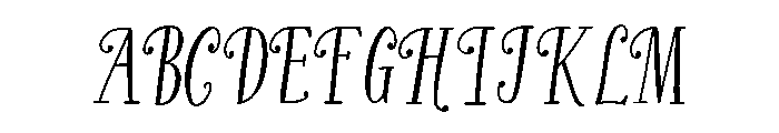 Second Mark Serif Regular Font UPPERCASE