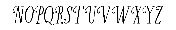 Second Mark Serif Regular Font UPPERCASE
