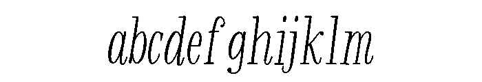 Second Mark Serif Regular FONT