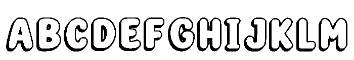 Second Outline Regular FONT