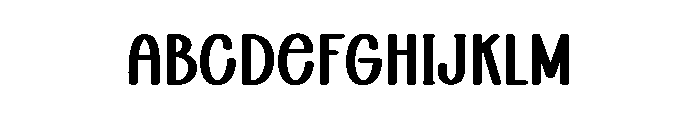 Second Piece Font UPPERCASE