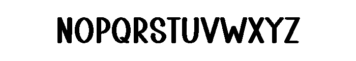 Second Piece Font UPPERCASE