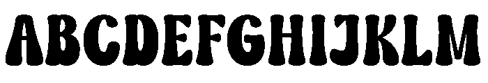 Second Stuff Regular Font UPPERCASE