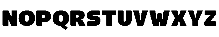 Second Time Regular Font UPPERCASE