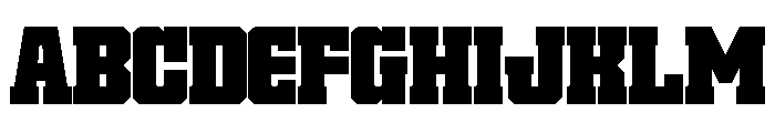 Second Varsity Regular FONT