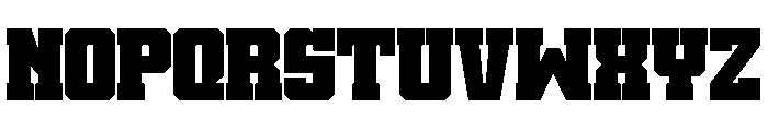 Second Varsity Regular Font LOWERCASE