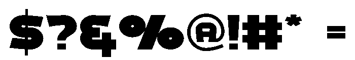 SecondMinute Font OTHER CHARS