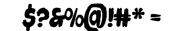 Secoy Xecore Font OTHER CHARS