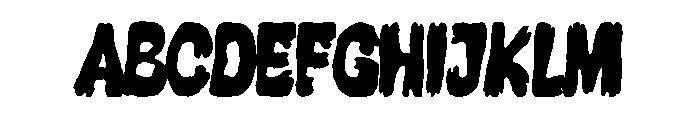 Secoy Xecore Font UPPERCASE