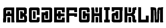 Secr Regular Font UPPERCASE