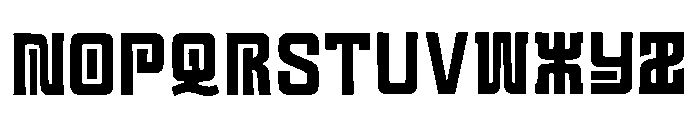 Secr Regular Font LOWERCASE