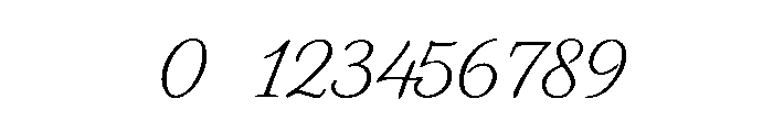 Secret Cantena Script Regular Font OTHER CHARS