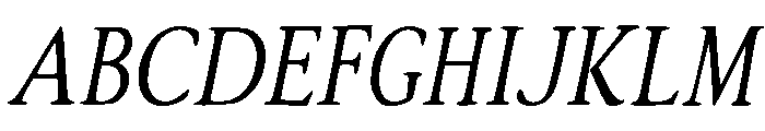 Secret Cantena Slant Regular Font UPPERCASE