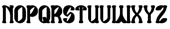 Secret Garden Bold Font UPPERCASE