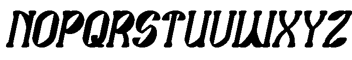 Secret Garden Italic Font UPPERCASE