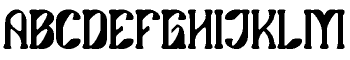 Secret Garden-Light Font UPPERCASE