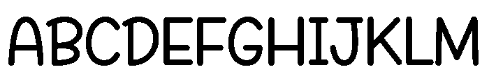 Secret Notebook Font UPPERCASE