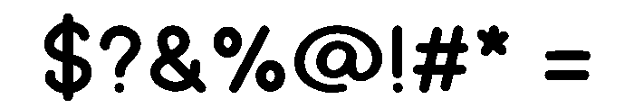 Secret Party Font OTHER CHARS
