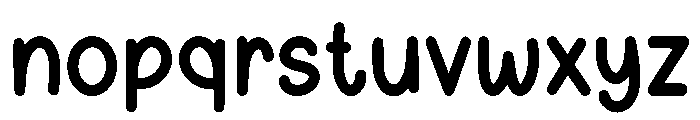 Secret Party Font LOWERCASE