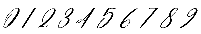 Sectional Font OTHER CHARS