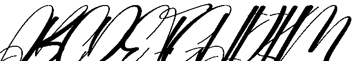 Sectional Font UPPERCASE