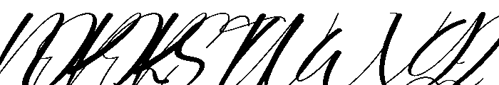 Sectional Font UPPERCASE