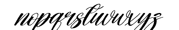 Sectional Font LOWERCASE