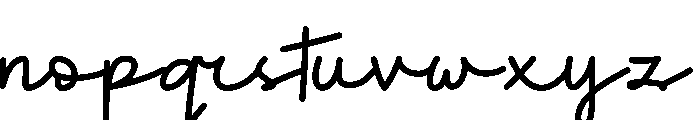 Sectro Font LOWERCASE