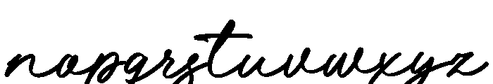 Sederhana Regular Font LOWERCASE