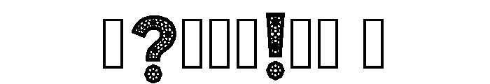 Seeds Regular Font OTHER CHARS